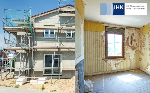 Bauleiter:in (IHK) + Vertiefung Neubau und Altbau: Praxisorientierte Bauleitung mit Rundumblick