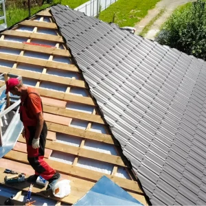 Eindeckung und Entwässerung von Steildächern