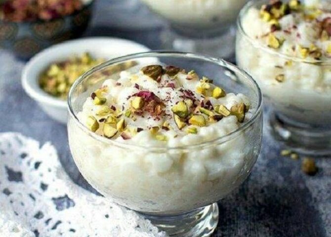 Rice and milk