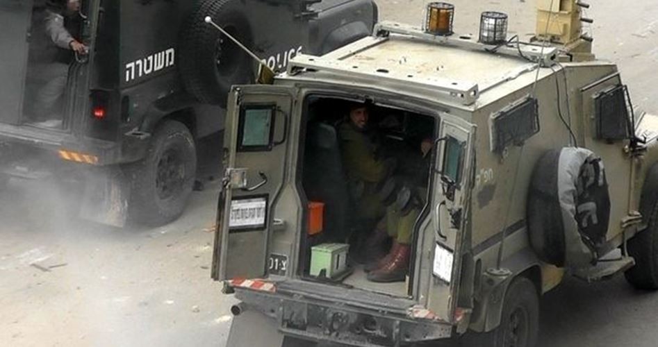 حقيقة فيديو اصطدام مركبتين عسكريتين في حلحول