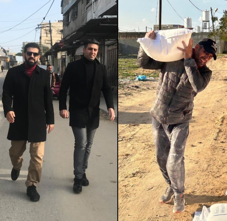 صورتان حقيقيتان لكن إحداهما قبل الحرب الحاليّة على قطاع غزة