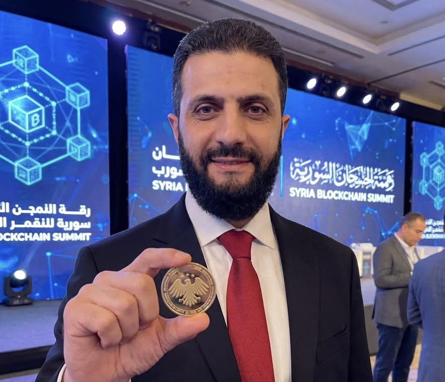 صورة AI قيل إنها لاطلاق عملة رقمية سورية جديدة