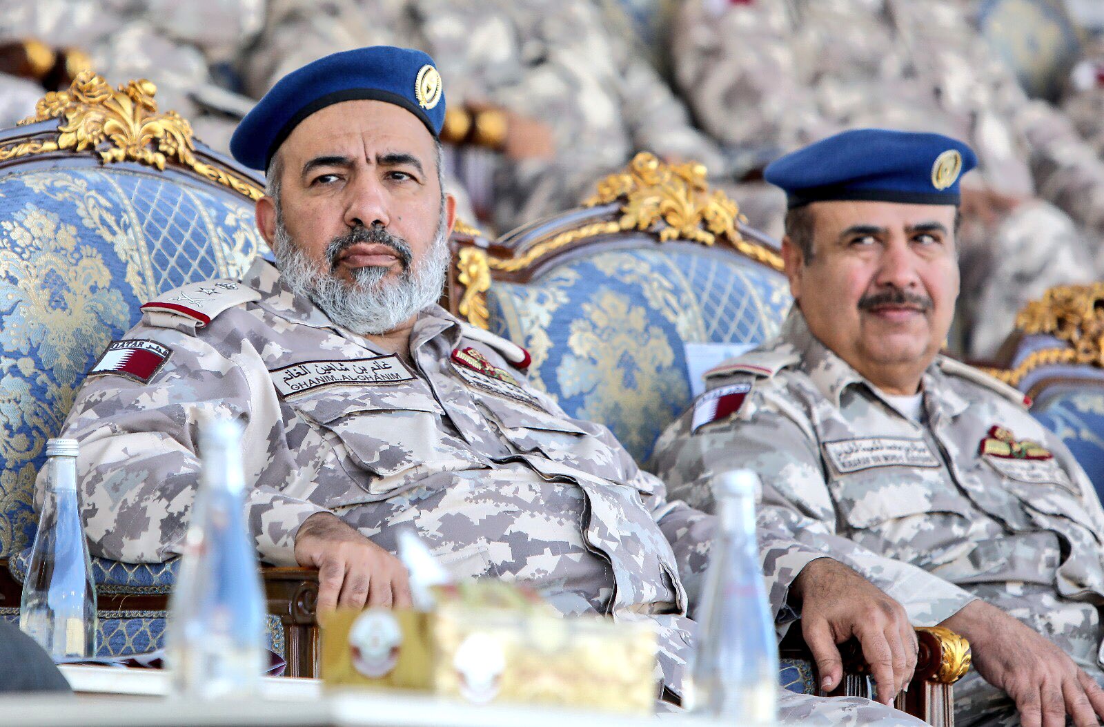 صورة وتصريح غير صحيحان منسوبين لقائد الجيش القطري