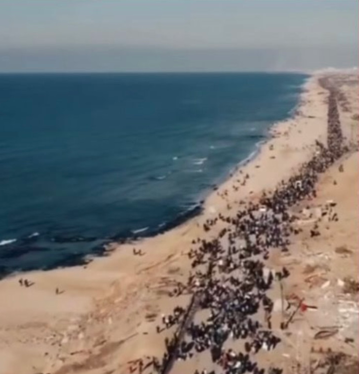 فيديو نزوح شمال غزة قديم ولا يوثّق نزوحًا جديدًا نحو الجنوب