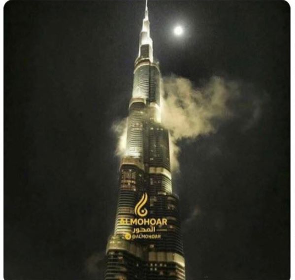 لم يتم استهداف برج خليفة 