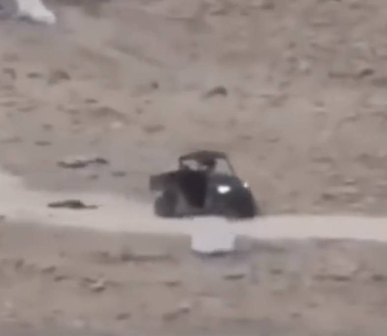 فيديو لمستوطن يجر عنزة وليس طفلاً فلسطينيًا