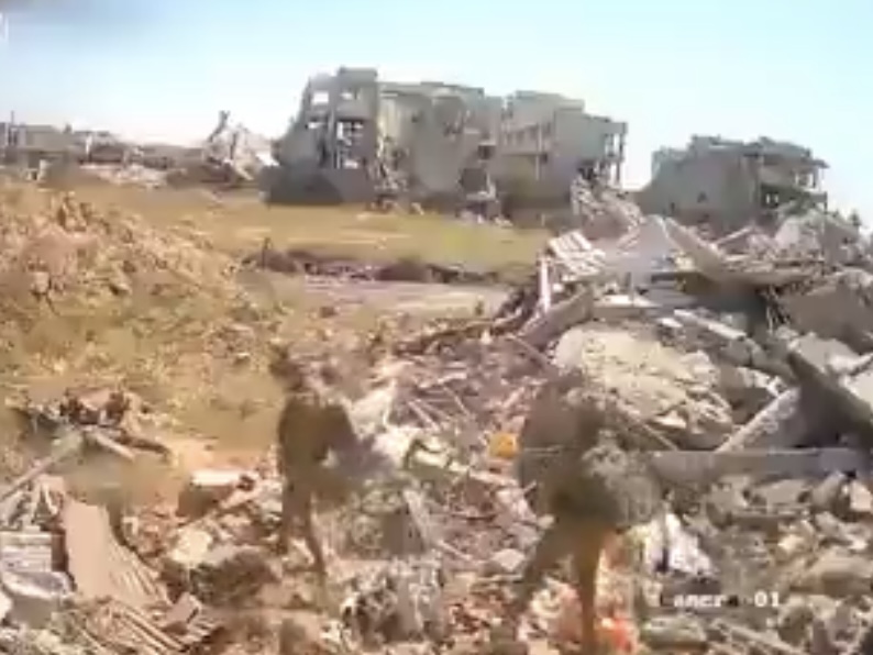 فيديو قديم من قطاع غزة وليس من لبنان