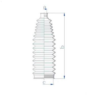Joint-soufflet, direction SPIDAN 84103