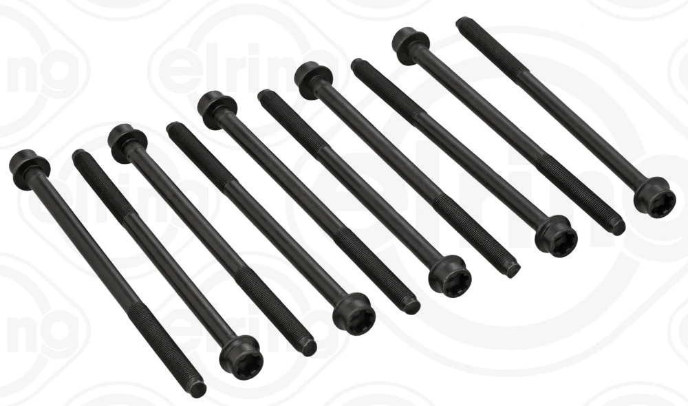 ELRING 687.330 — Комплект болтів головки блоку циліндрів FIAT/OPEL 1,9/2,0 JTD (вир-во Elring)