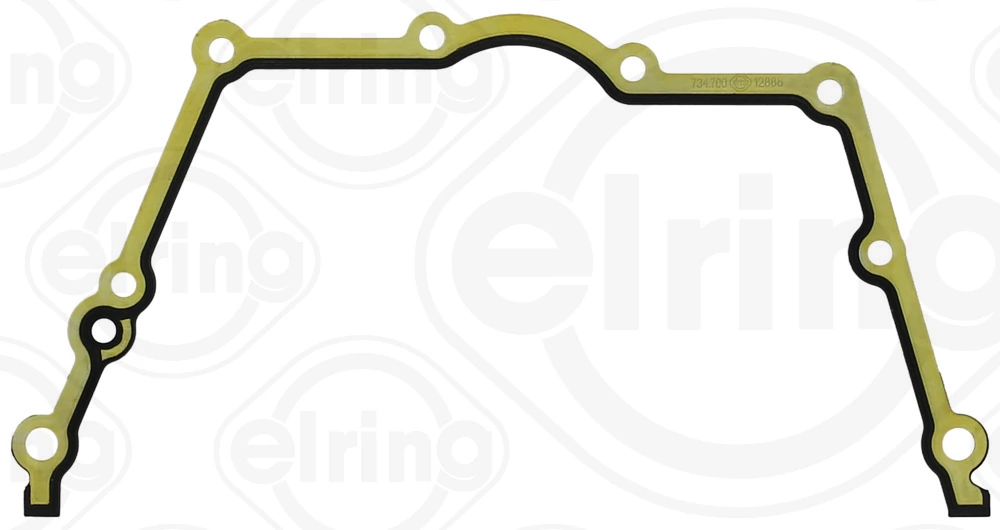 Joint d'étanchéité, couvercle de carter de distribution ELRING 734.700