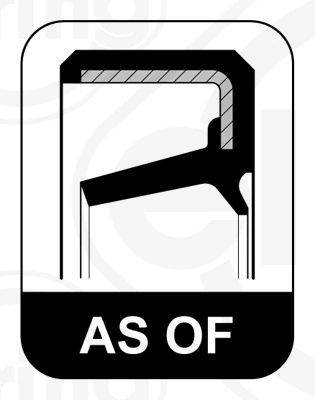 Bague d'étanchéité, arbre à cames ELRING 467.860