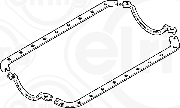 Jeu de joints d'étanchéité, carter d'huile ELRING 692.090
