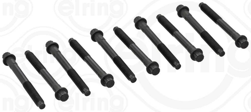 ELRING 709.270 — Комплект болтів з головкою системи TORX з чорного металу