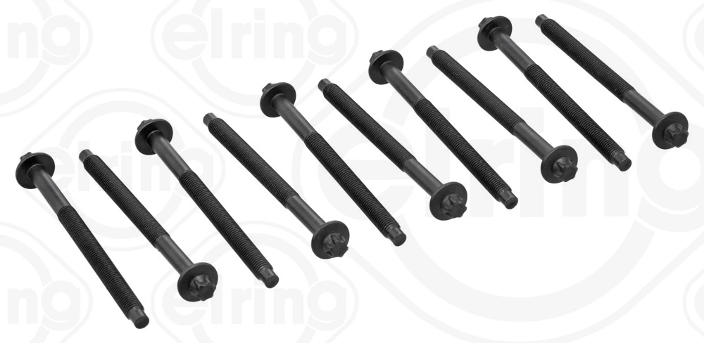 ELRING 330.390 — Комплект болтів головки цилідра FORD/PSA 1.4TDCI/1.6TDCI HHDA,DV6ATED4/DV6TED4 (вир-во Elring)