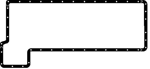 Joint d'étanchéité, carter d'huile ELRING 001.652