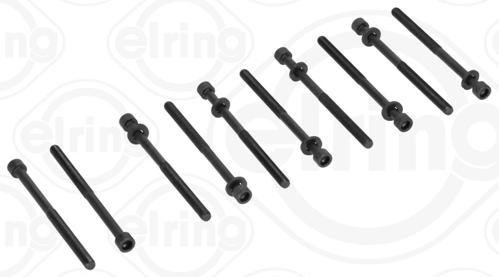 ELRING 825.590 — Комплект болтів з головкою системи TORX з чорного металу