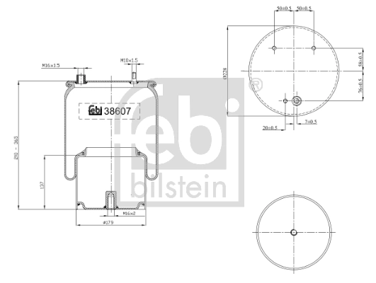 Soufflet de suspension, suspension pneumatique