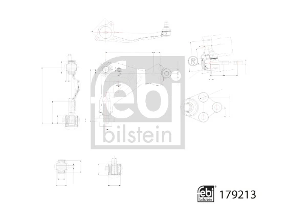 Bras de liaison, suspension de roue FEBI BILSTEIN 179213