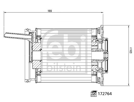 Filtre à carburant FEBI BILSTEIN 172764