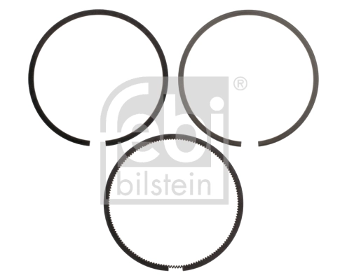 Piston ring set