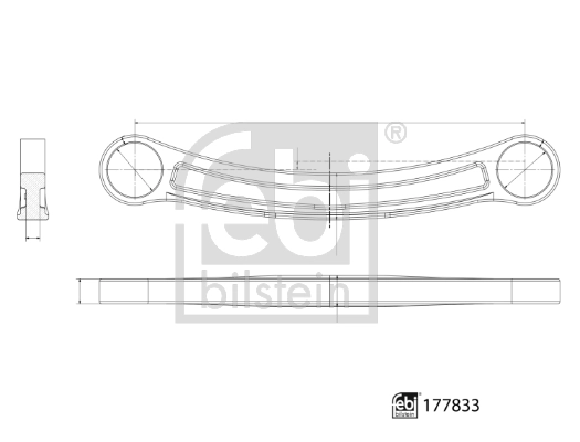 Biellette de barre stabilisatrice FEBI BILSTEIN 177833