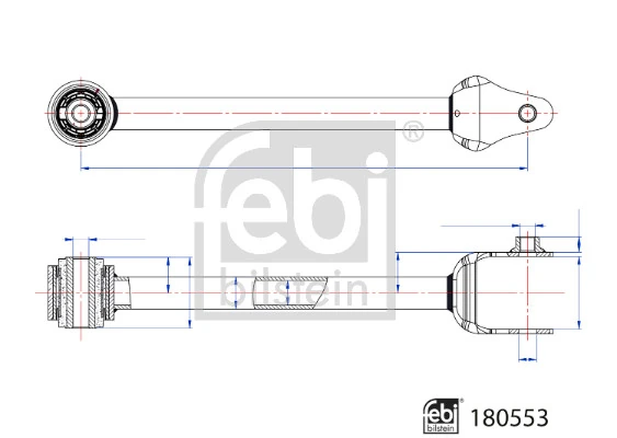 Bras de liaison, suspension de roue FEBI BILSTEIN 180553