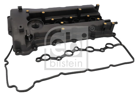 FEBI BILSTEIN 186455 — Клапанна кришка без клапана вентиляції, з прокладкою Hyundai/KIA 2,0/2,4 16V G4KD/G4NC/G4KE/G4KC (ви