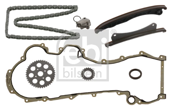 FEBI BILSTEIN 31622 — Комплект ланцюга приводу розподільного валу FIAT,OPEL 1.3D/1.3JTD/1.3CDTI 223A9/Z13DTH (вир-во FEBI)