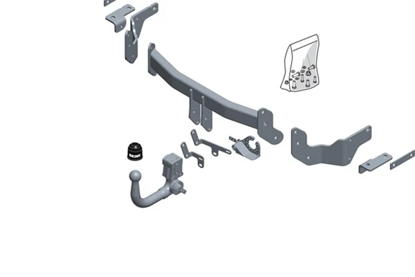 Dispositif d'attelage BRINK 590600