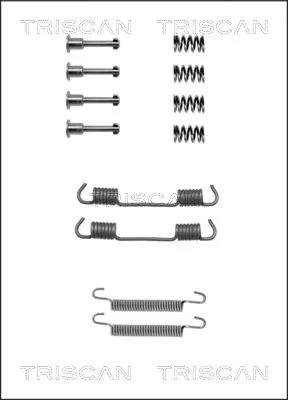 Accessory Kit, parking brake shoes