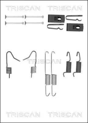 Accessory Kit, parking brake shoes