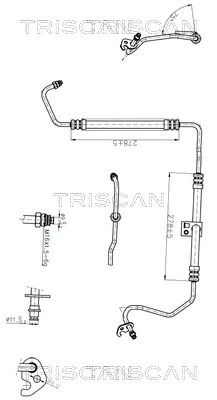 Hydraulikslange, styretøj