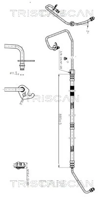 Hydraulikslange, styretøj