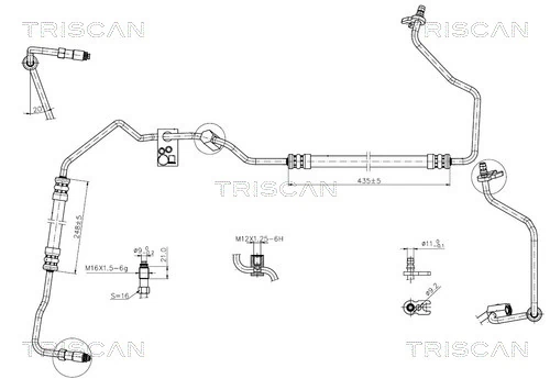 Hydraulikslange, styretøj