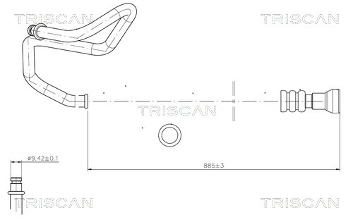 Hydraulikslange, styretøj