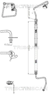 Hydraulikslange, styretøj