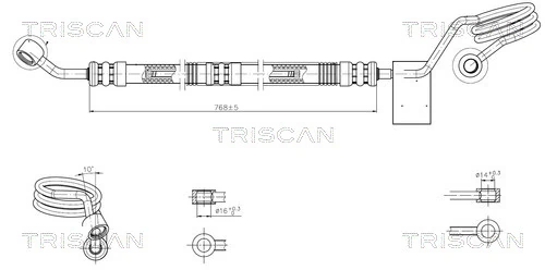 Hydraulikslange, styretøj