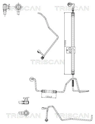 Hydraulikslange, styretøj