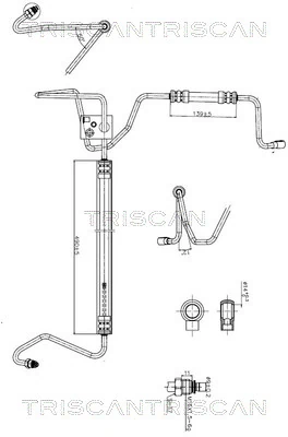 Hydraulikslange, styretøj