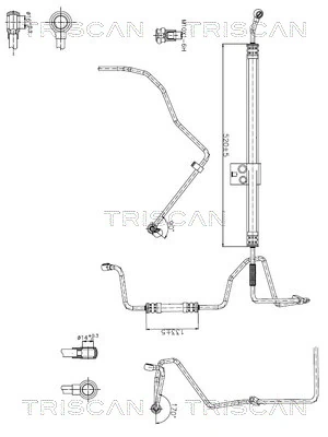 Hydraulikslange, styretøj