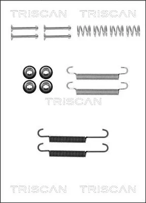 Accessory Kit, parking brake shoes