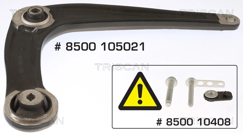 Control/Trailing Arm, wheel suspension