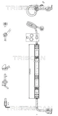 Hydraulikslange, styretøj