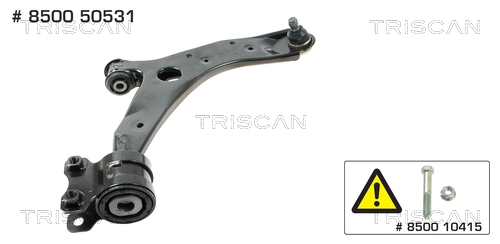 Bras de liaison, suspension de roue