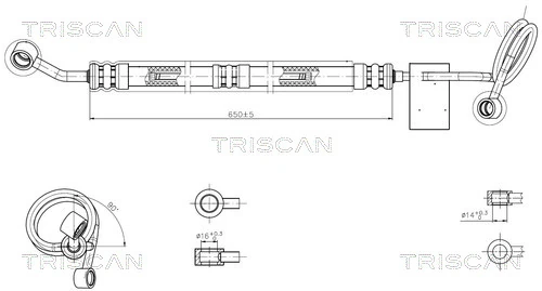 Hydraulikslange, styretøj