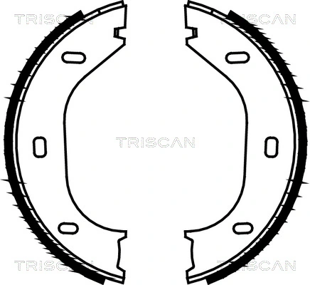 Brake Shoe Set, parking brake
