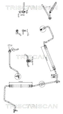 Hydraulikslange, styretøj