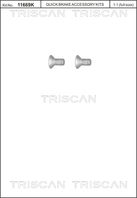Vis, disque de frein
