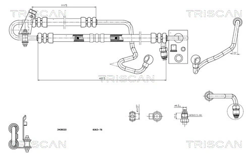 Hydraulikslange, styretøj