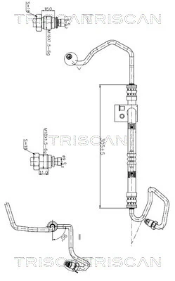 Hydraulikslange, styretøj